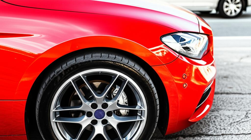 Close-up of a car