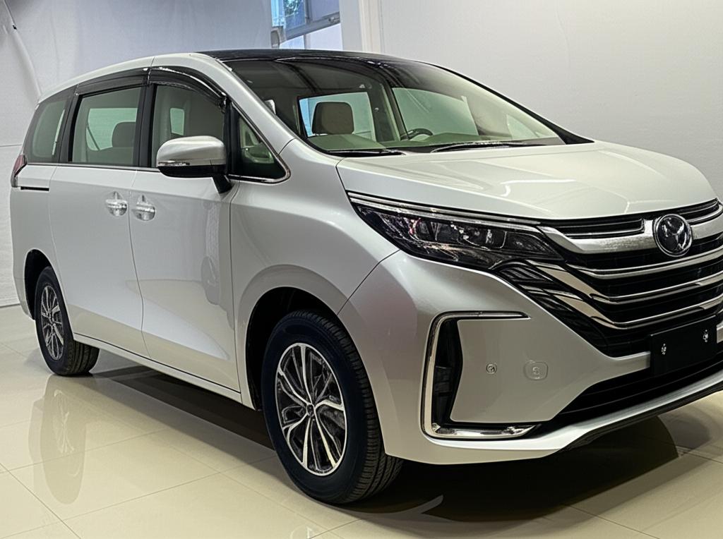 Shiny, perfectly wrapped MPV looking brand new and protected